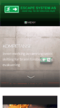 Mobile Screenshot of escapesystem.no